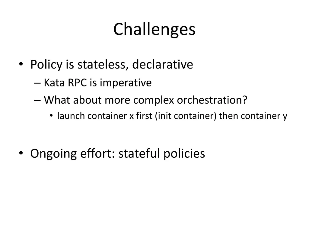 challenges