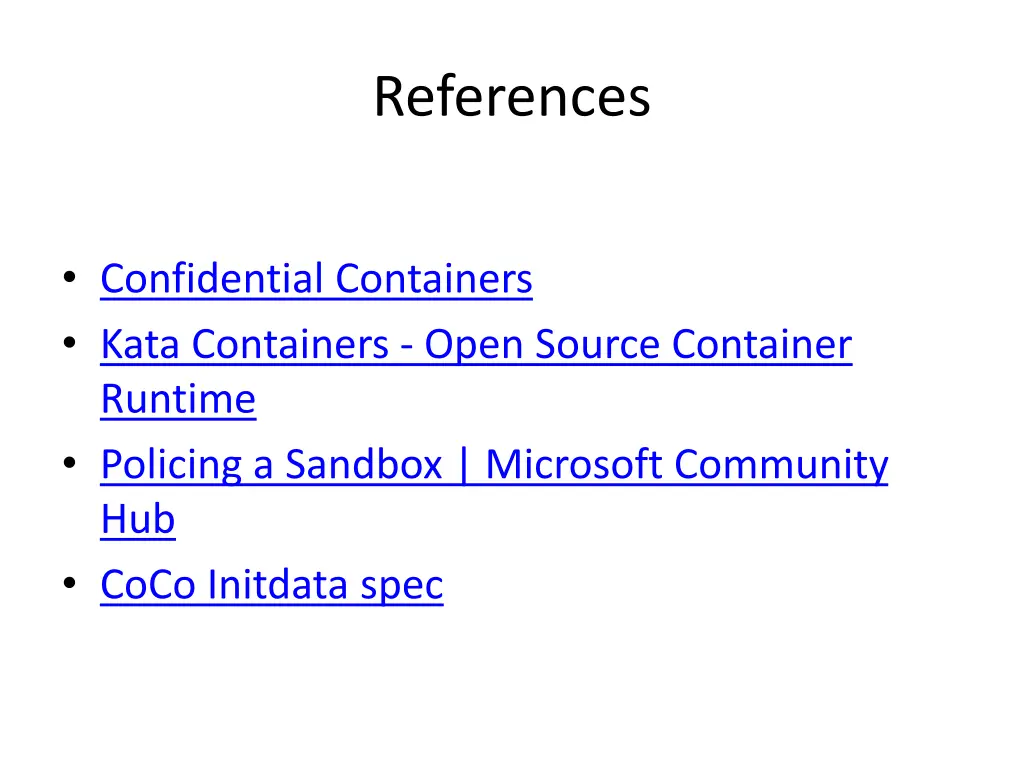references