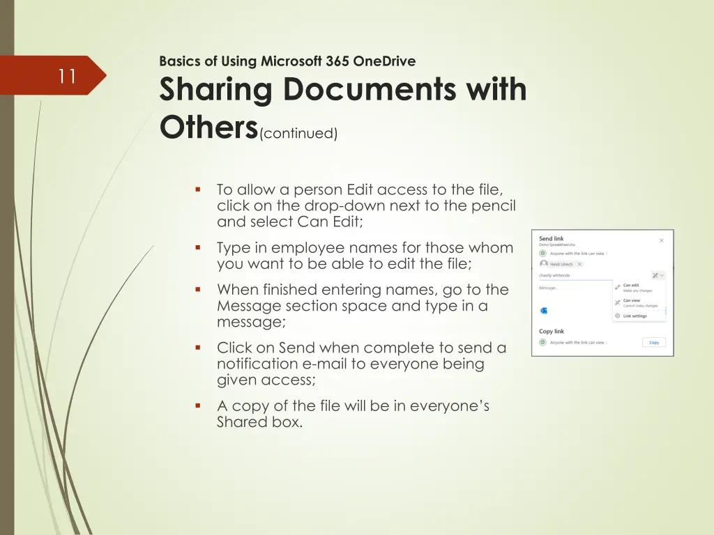 basics of using microsoft 365 onedrive sharing 3