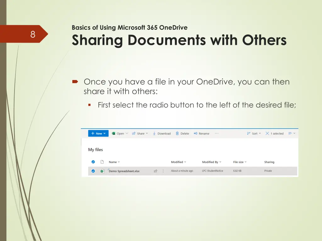 basics of using microsoft 365 onedrive sharing
