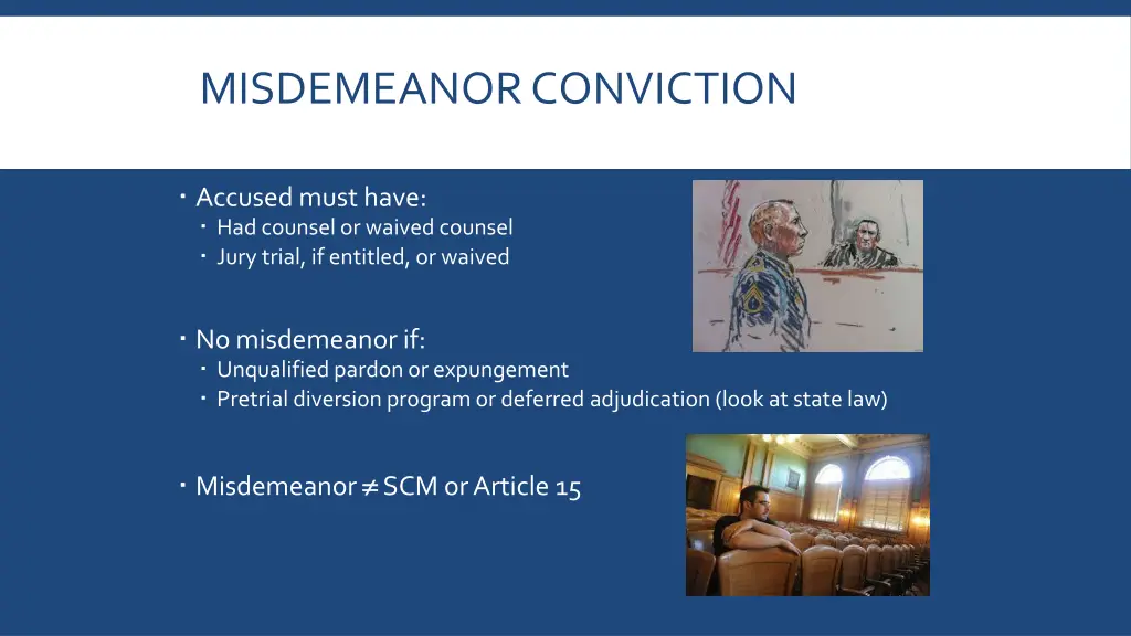 misdemeanor conviction