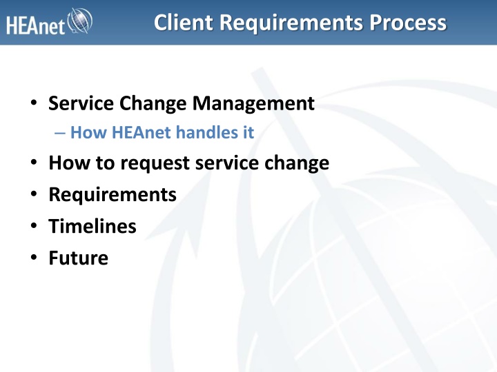client requirements process