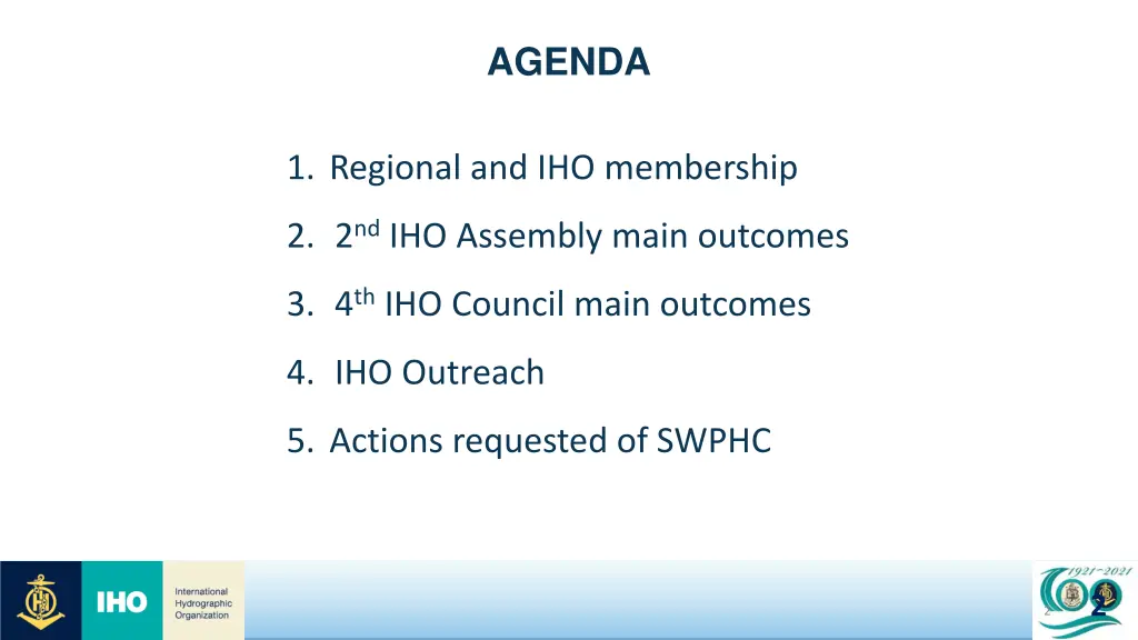 agenda