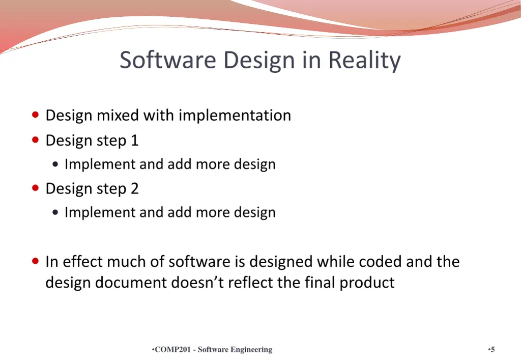 software design in reality