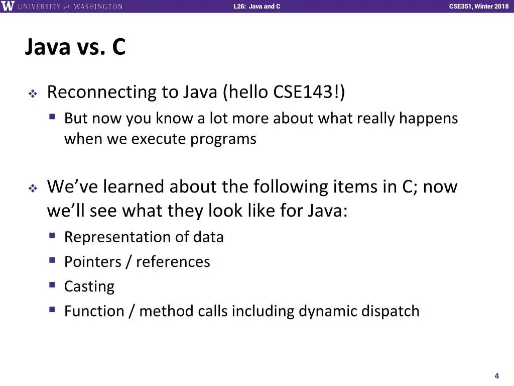 l26 java and c 3
