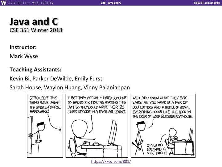 l26 java and c