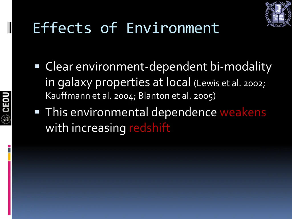 effects of environment 1