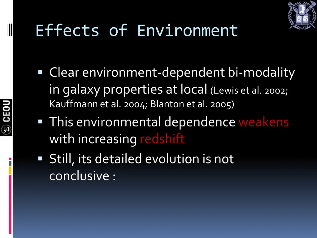 effects of environment 2