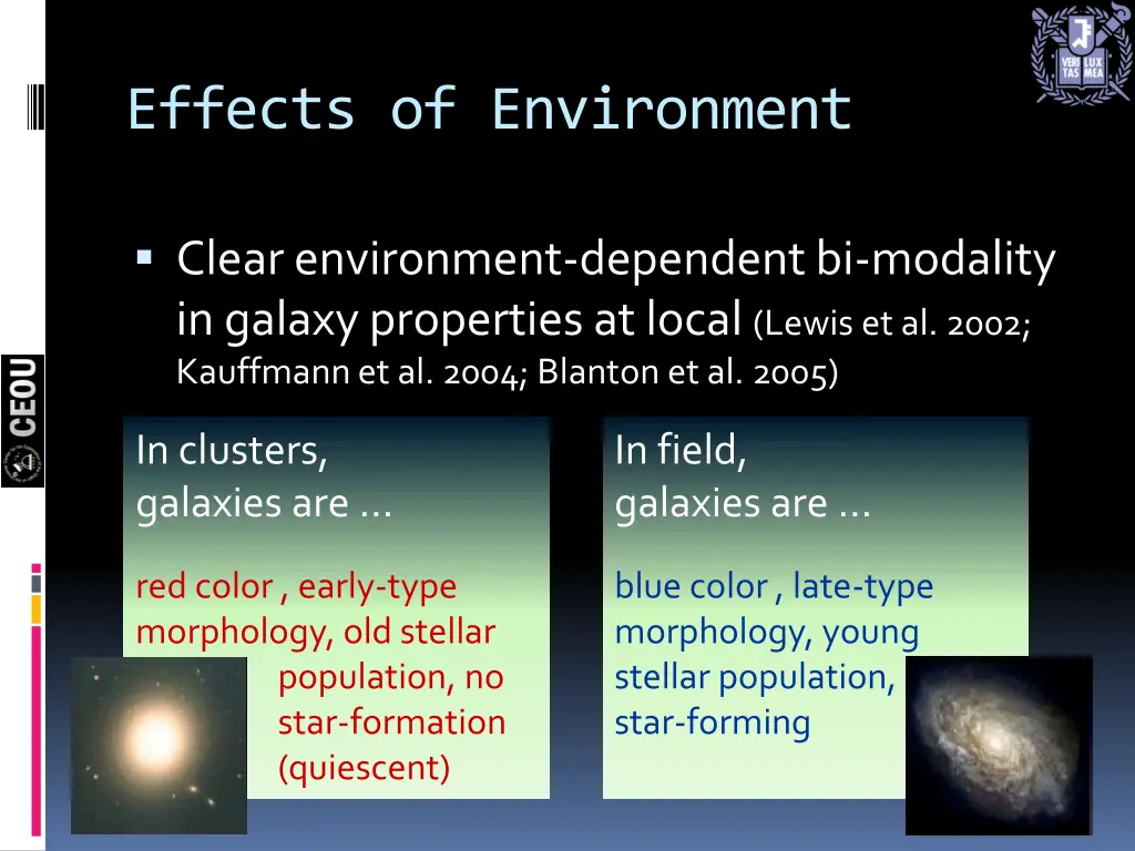 effects of environment