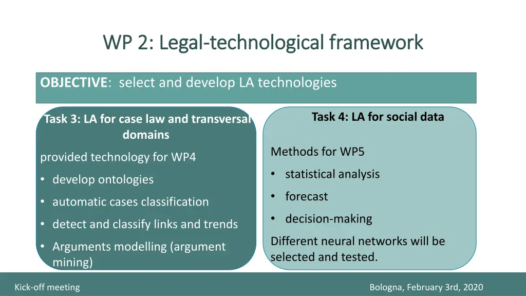 wp 2 legal wp 2 legal technological technological 1