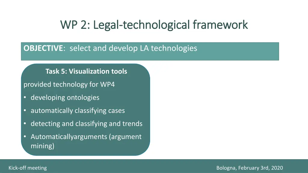 wp 2 legal wp 2 legal technological technological 2