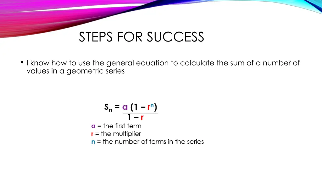 steps for success 2