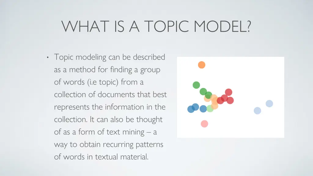 what is a topic model