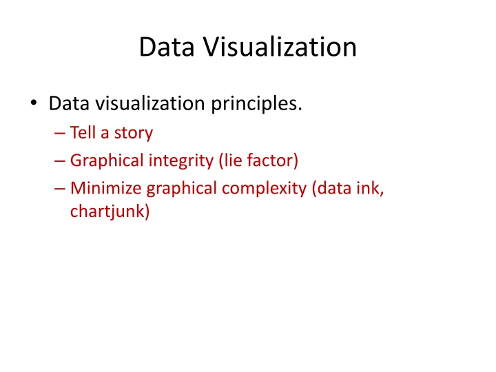 data visualization
