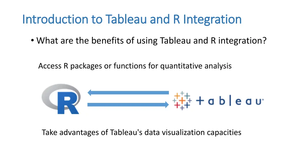 introduction to tableau and r integration 1