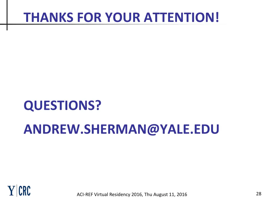 thanks for your attention