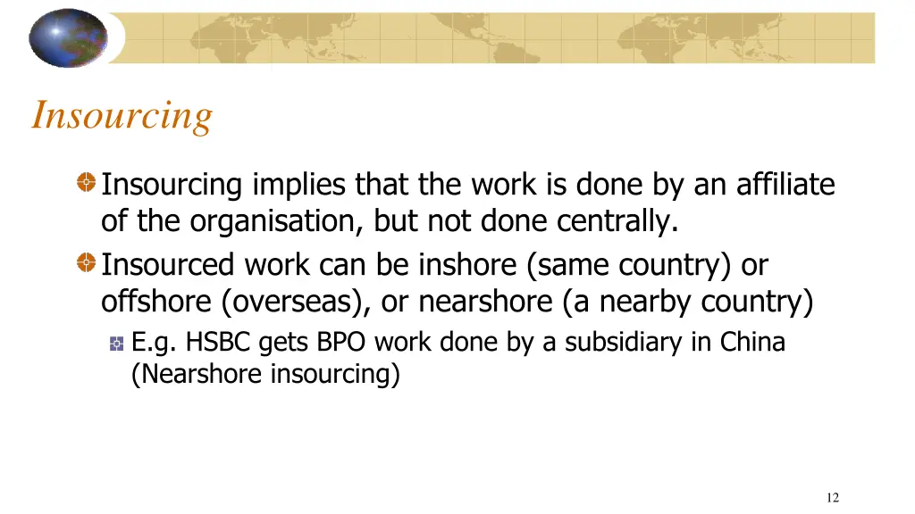 insourcing