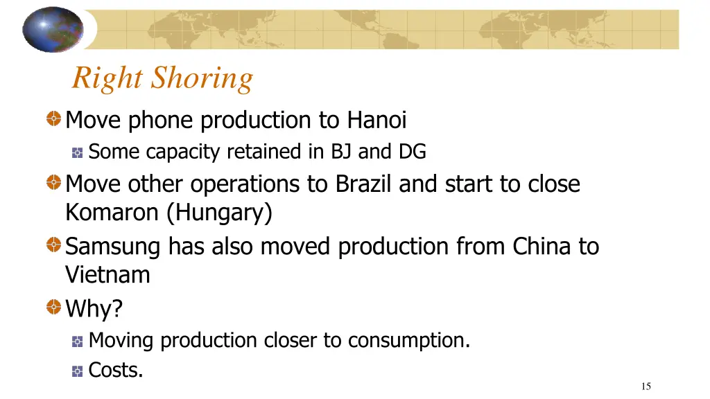 right shoring move phone production to hanoi some