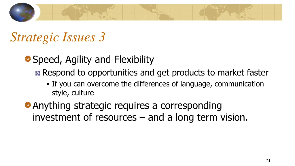 strategic issues 3