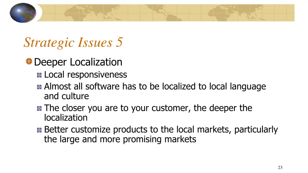 strategic issues 5