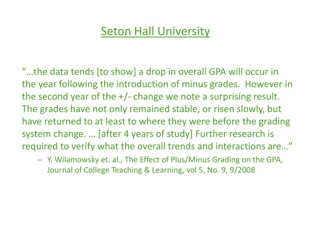 seton hall university