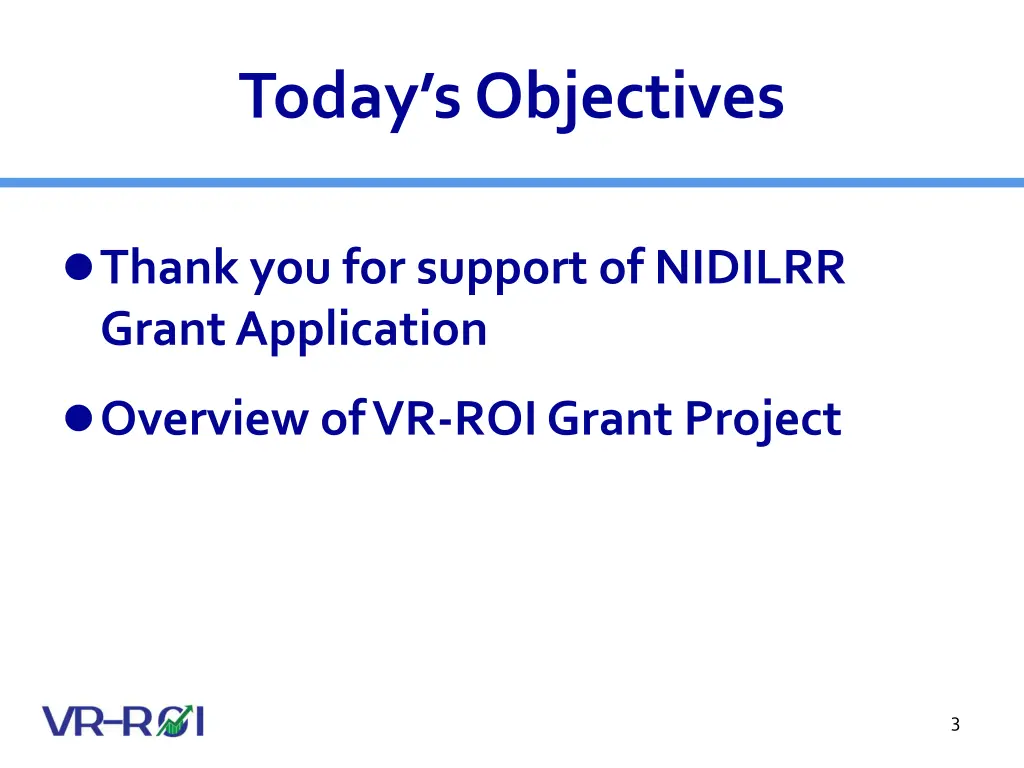 today s objectives