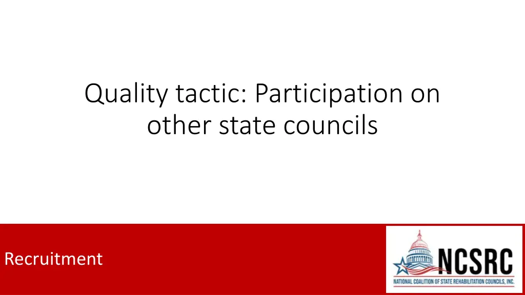 quality tactic participation on other state