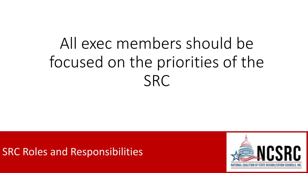 all exec members should be focused