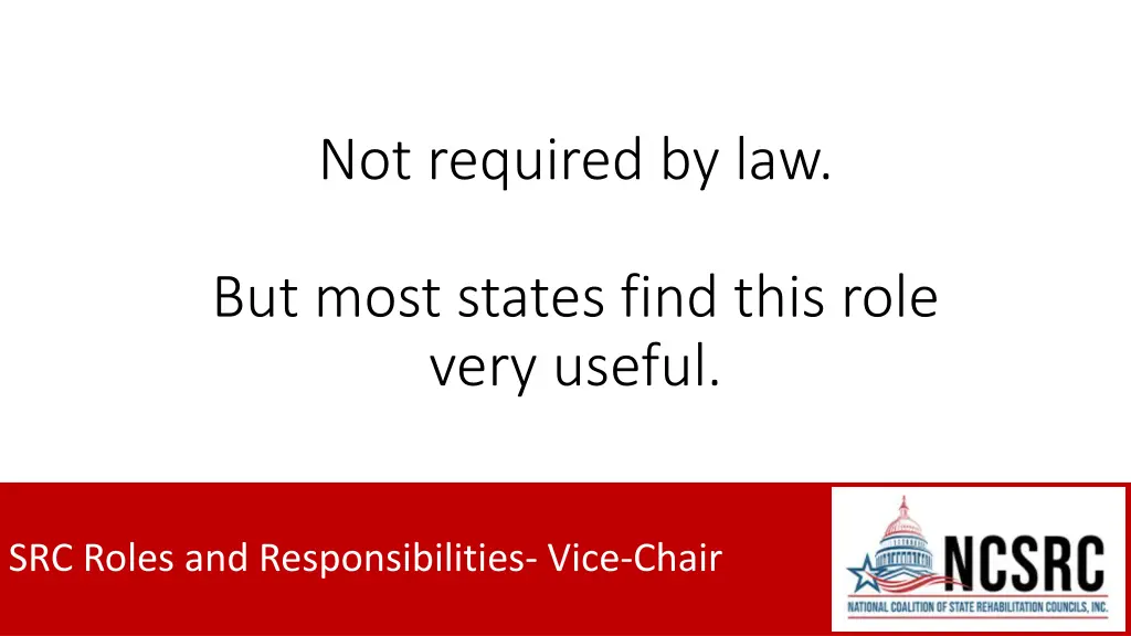 not required by law