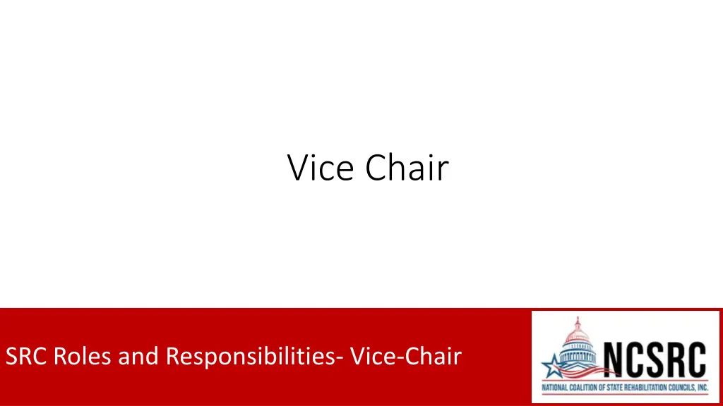 vice chair