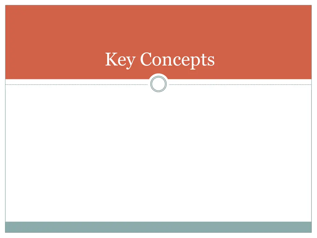 key concepts