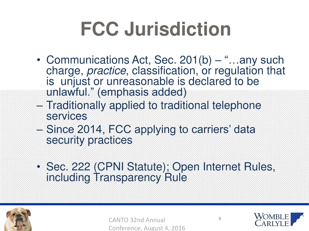 fcc jurisdiction