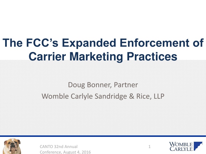 the fcc s expanded enforcement of carrier