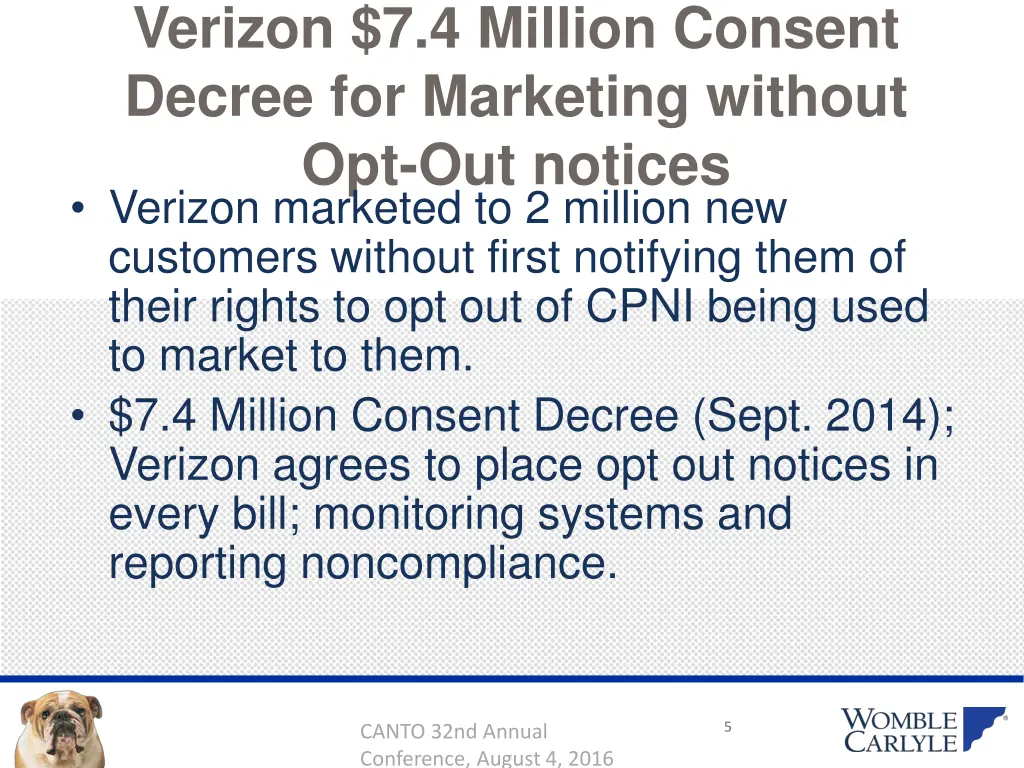 verizon 7 4 million consent decree for marketing