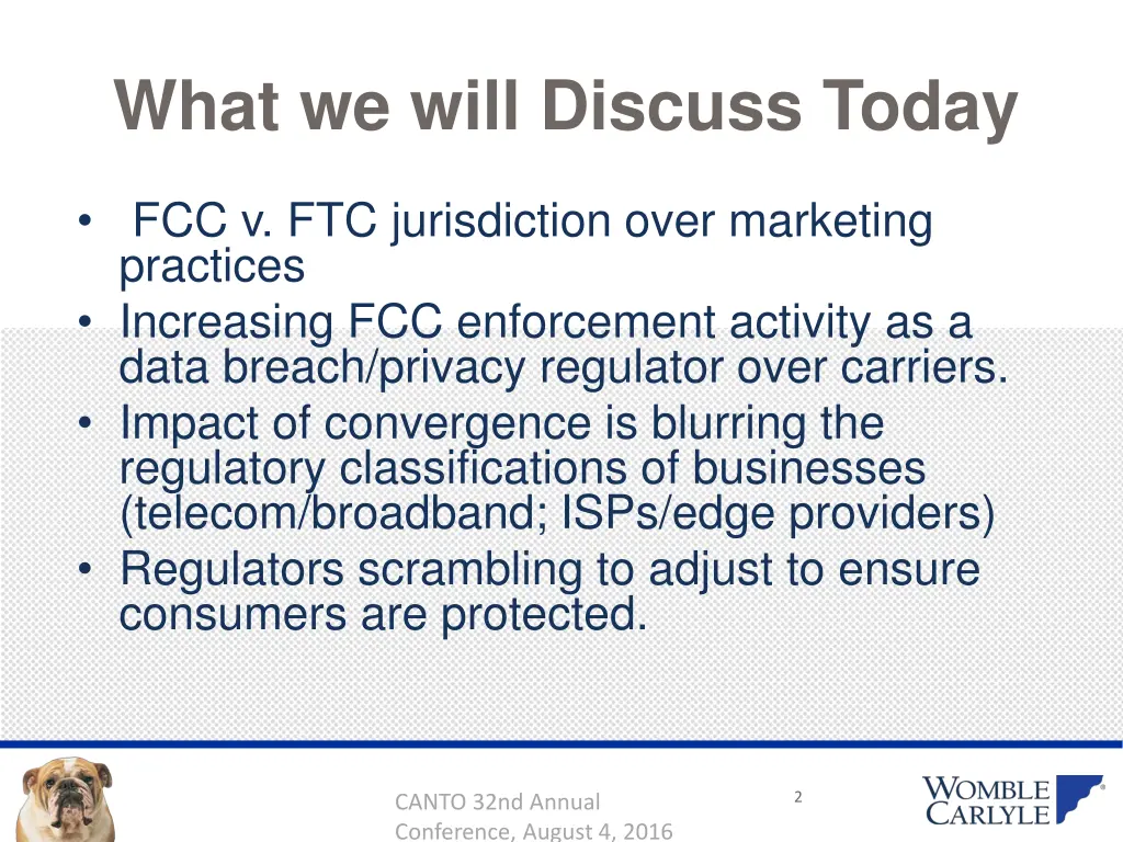 what we will discuss today