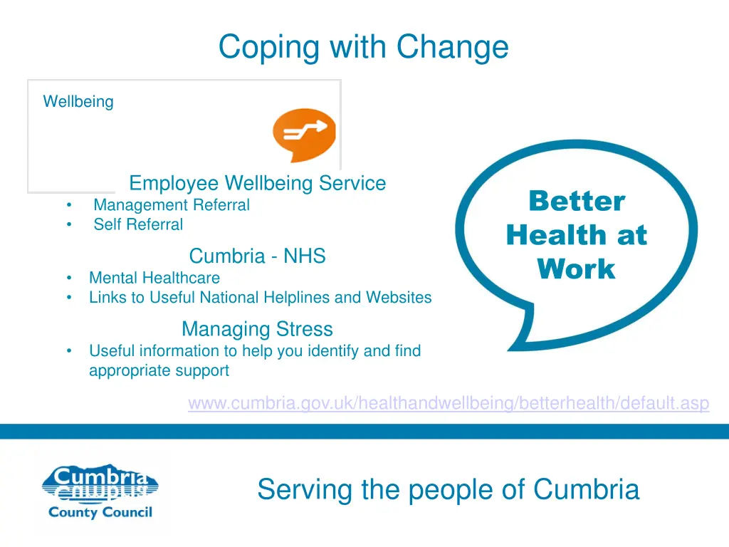coping with change