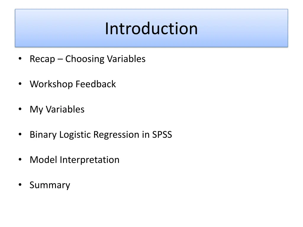 introduction