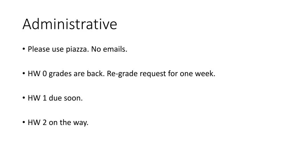 administrative