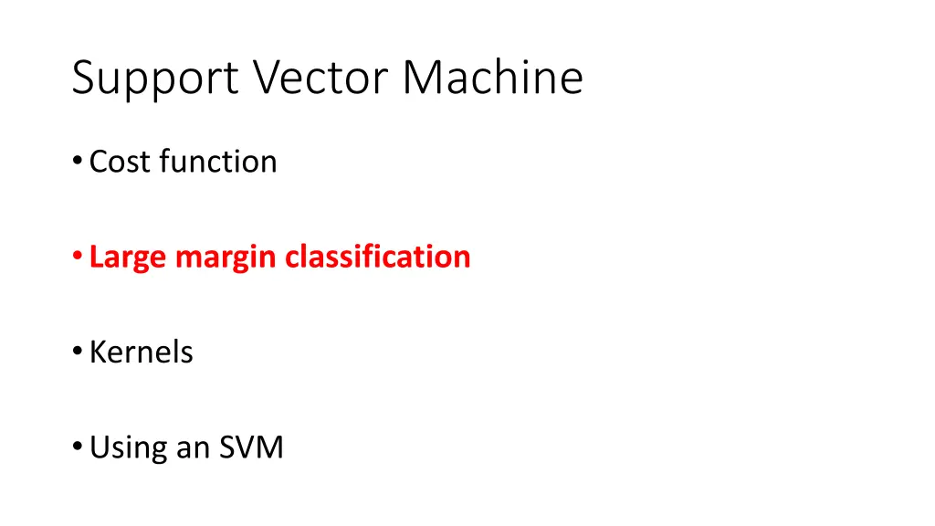 support vector machine 2