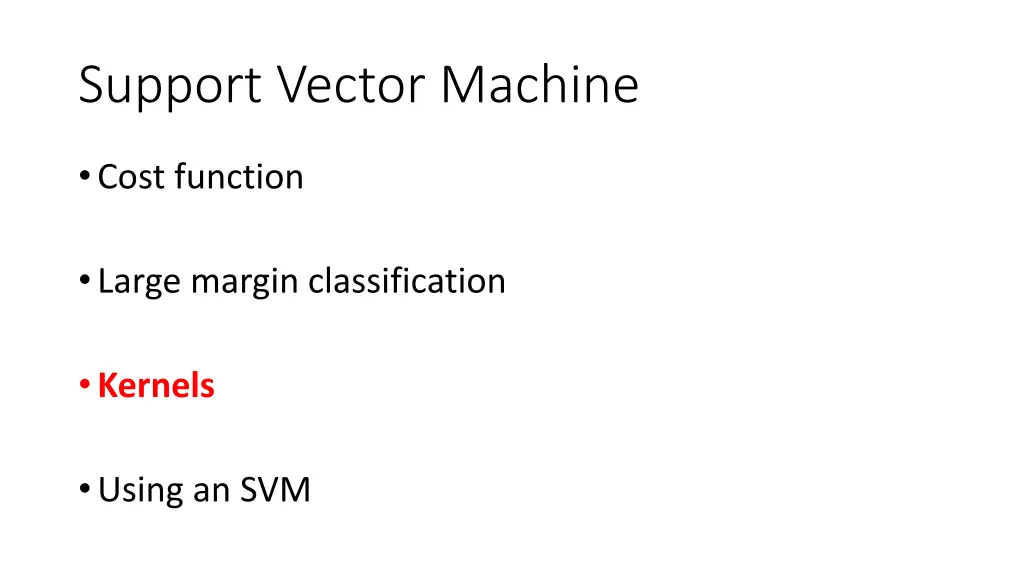 support vector machine 3