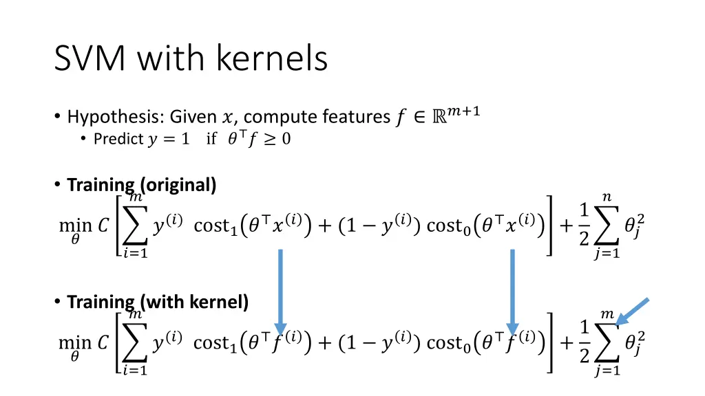 svm with kernels 1