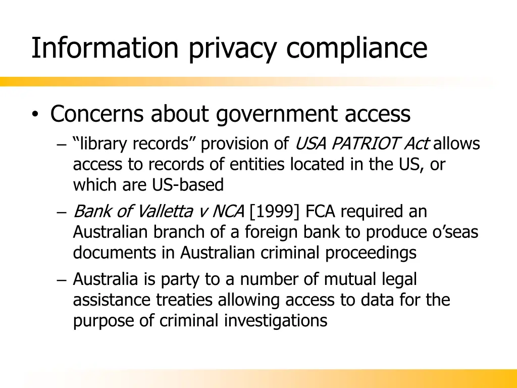 information privacy compliance 1