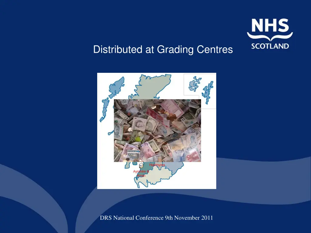 distributed at grading centres