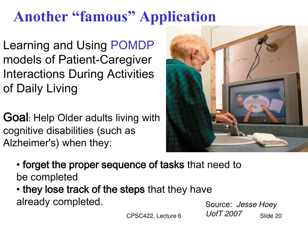 another famous application