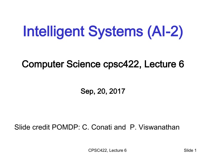 intelligent systems ai intelligent systems ai 2 2