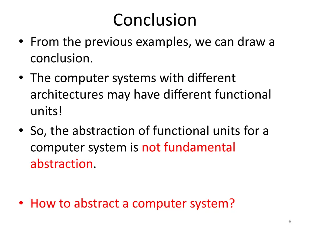 conclusion