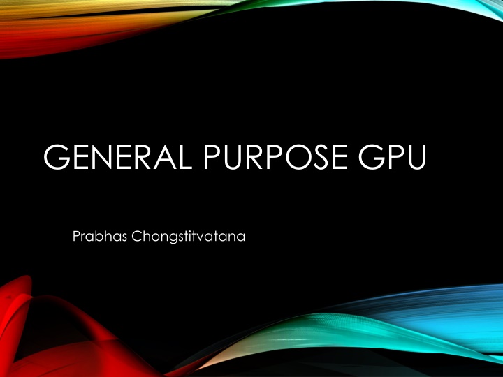 general purpose gpu