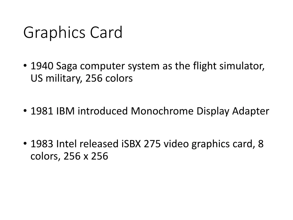 graphics card