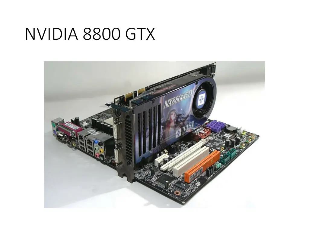 nvidia 8800 gtx