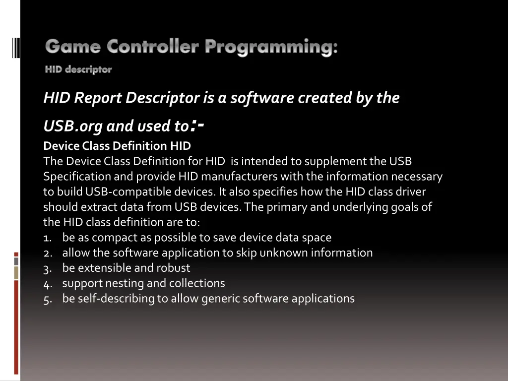 game controller programming 1